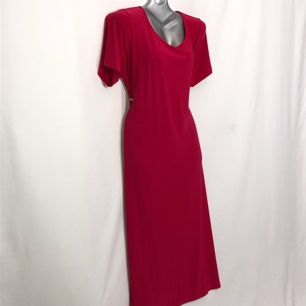 LINEA LOUIS DELL’OLIA petite shift maxi dress - Picture 6 of 8